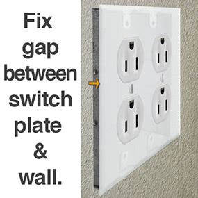 flush switch junction box cover plate|deep switch plate under wall.